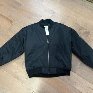 Abercrombie & Fitch Women’s Black Bomber Jacket